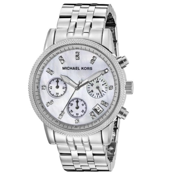Michael Kors Chronograph Mother of Pearl Watch - Picture 2 of 5